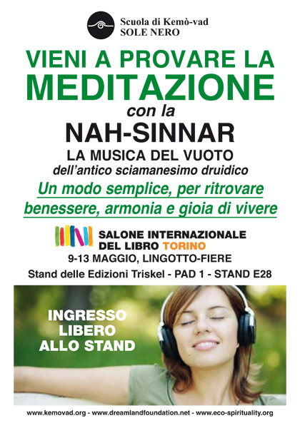 Meditazione con la Nah-Sinnar al Salone Internazionale del libro di Torino 2019