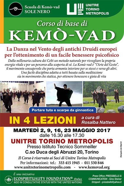 Corso di base di Kemò-vad - UNITRE TORINO METROPOLIS - Maggio 2017 